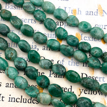 Load image into Gallery viewer, 5x7mm Emerald Oval Gemstone Bead Strand - Tucson Find
