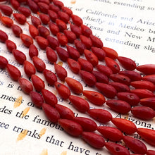 Load image into Gallery viewer, Coral Rice Bead Strand
