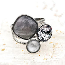 Load image into Gallery viewer, Moon Rocks Premo Crystal Ring - Paris Find
