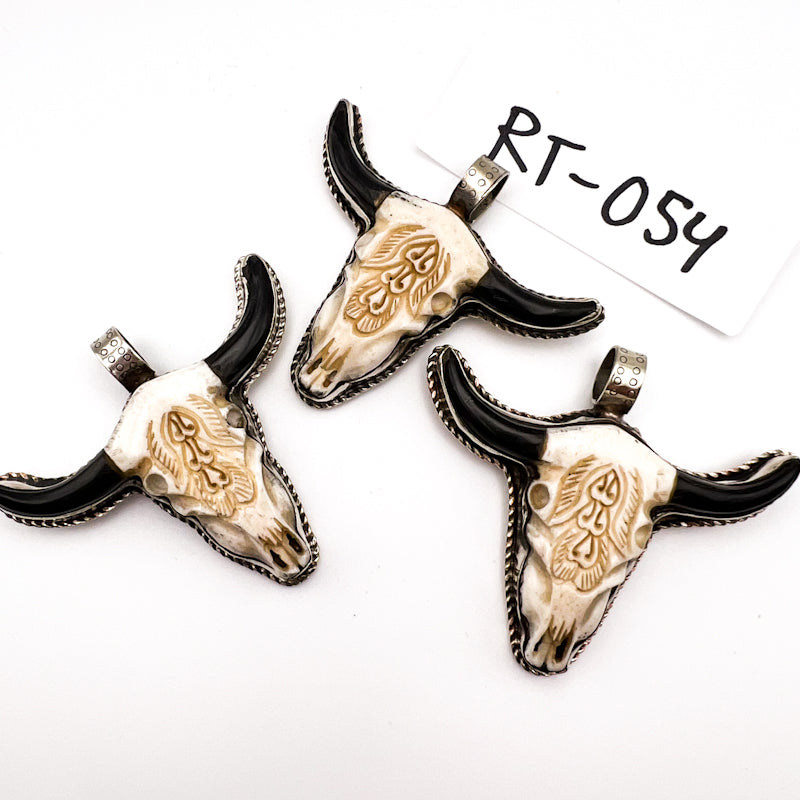 Steer Tibetan Pendant - Road Trip Find