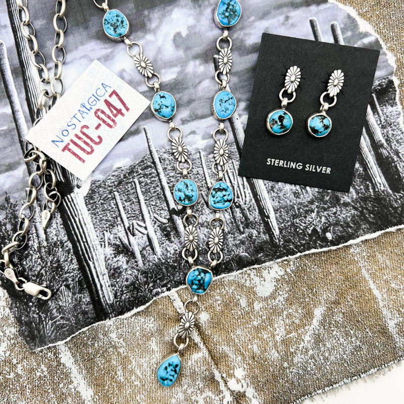 Earrings and Y Necklace Set - Tucson Find
