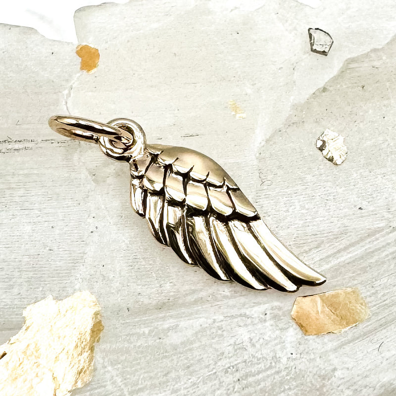 Bronze Wing Charm