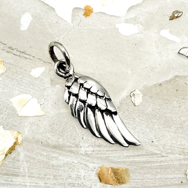 Sterling Silver Wing Charm