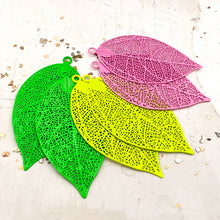 Load image into Gallery viewer, Neon Leaf Pairs - Paris Find
