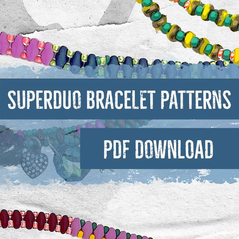 Superduo Bracelet Pattern Pack - Digital PDF
