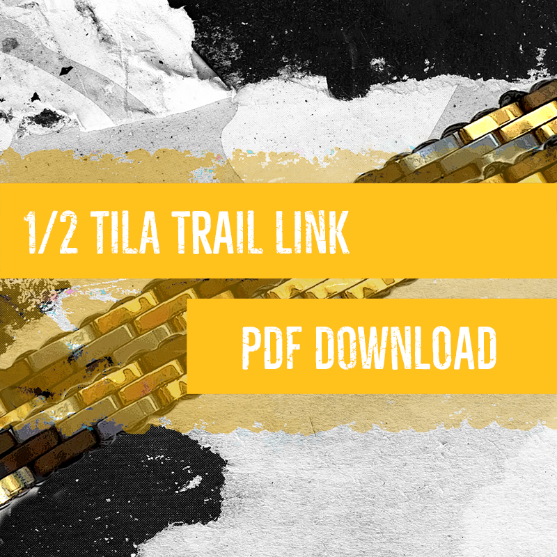 1/2 Tila Trail Link Pattern - Digital PDF