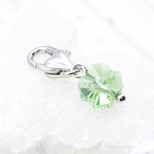 Load image into Gallery viewer, Little Premium Austrian Crystal Clover Charm
