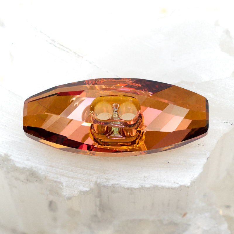 32mm Crystal Copper Premium Crystal Dufflecoat Button