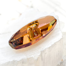 Load image into Gallery viewer, 32mm Crystal Copper Premium Crystal Dufflecoat Button
