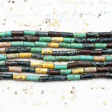 Load image into Gallery viewer, 9x4mm Wild Wild West Mixed Bugle Bead Strand
