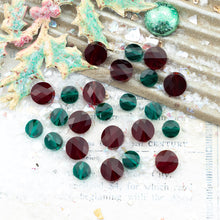 Load image into Gallery viewer, Happy Holidays Premium Crystal Mini Bead Mix - 24 Pcs
