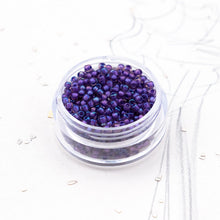 Load image into Gallery viewer, 11/0 Purple Lined Amethyst Round Seed Beads
