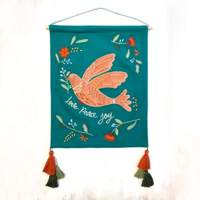 Love Peace Joy Wall Hanging