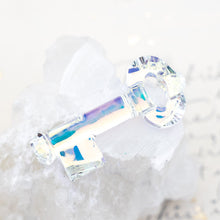 Load image into Gallery viewer, 50mm AB Premium Austrian Crystal Key Pendant

