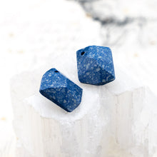 Load image into Gallery viewer, Blue Marbled Premium Crystal Charm Pairs
