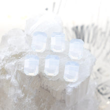 Load image into Gallery viewer, 10x7mm White White Opal Premium Crystal Pendulum Bead Set - 6 Pcs
