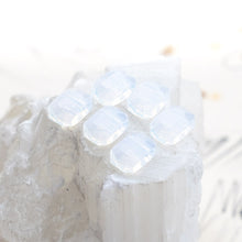 Load image into Gallery viewer, 10x7mm White White Opal Premium Crystal Pendulum Bead Set - 6 Pcs
