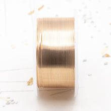 Load image into Gallery viewer, 26-Gauge Gold Wire - 15 Yards
