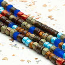 Load image into Gallery viewer, 6/0 Lakeside Mixed Seed Bead Strand
