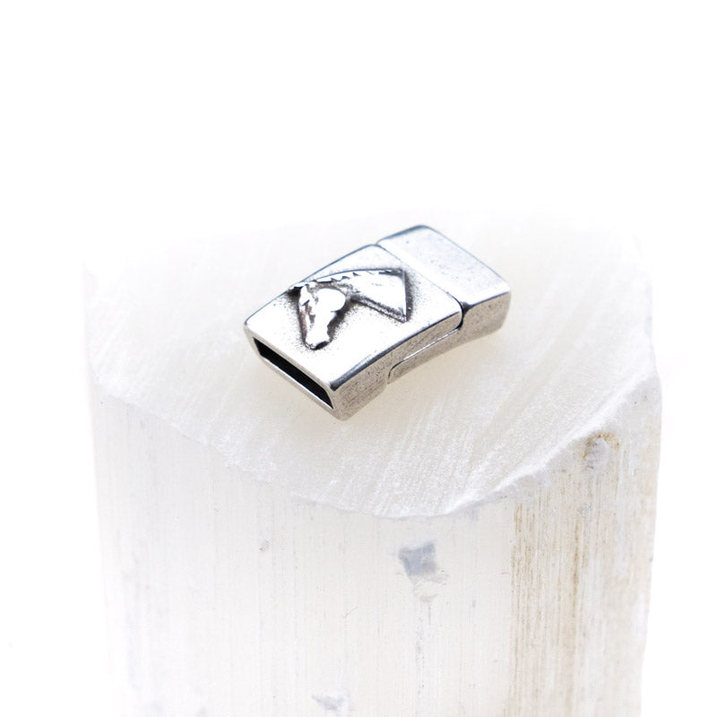 10mm Horse Magnetic Clasp for Flat Leather