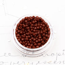 Load image into Gallery viewer, 11/0 Terracotta Round Seed Beads

