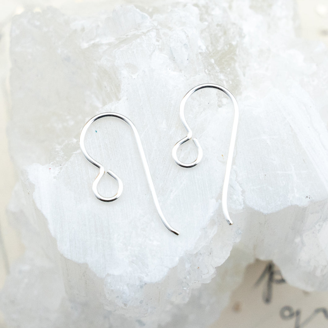 Basic Silver Filled French Ear Wires-1 Pair