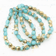 Load image into Gallery viewer, 6mm Sky Blue Fire-Polished Faceted Round Bead Strand

