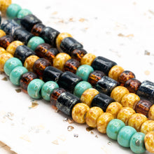Load image into Gallery viewer, 32/0 Aged Rainforest Mixed Seed Bead Strand
