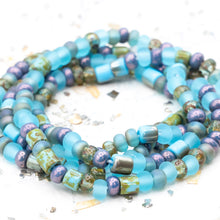 Load image into Gallery viewer, 6/0 Cloudy Skies Mixed Seed Bead Strand
