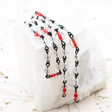 Load image into Gallery viewer, Pop of Red Bead Chain - 1 Foot
