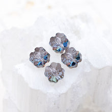 Load image into Gallery viewer, 8mm Iridescent Green Premium Austrian Crystal Clover Set - 4pcs
