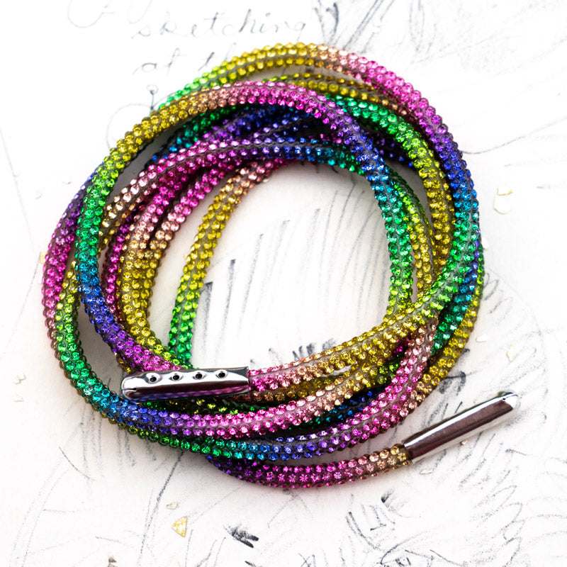 Rainbow Crystal Roping - 55 Inches