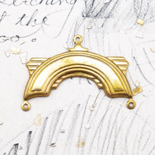 Load image into Gallery viewer, Deco Solid Brass Pendant Connector
