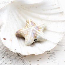 Load image into Gallery viewer, 40mm Earthy Handmade Ceramic Starfish Bead
