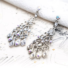 Load image into Gallery viewer, Sparkling Chandelier Earring Pair
