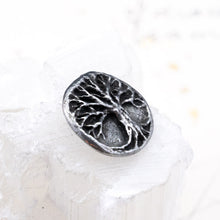 Load image into Gallery viewer, Green Girl Tree of Life Button
