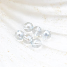 Load image into Gallery viewer, 6mm Blue Shade Premium Crystal Globe Bead Set - 6 Pcs
