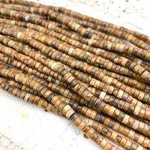 Load image into Gallery viewer, Sandstone Heishi Gemstone Bead Strand - Tucson Finds

