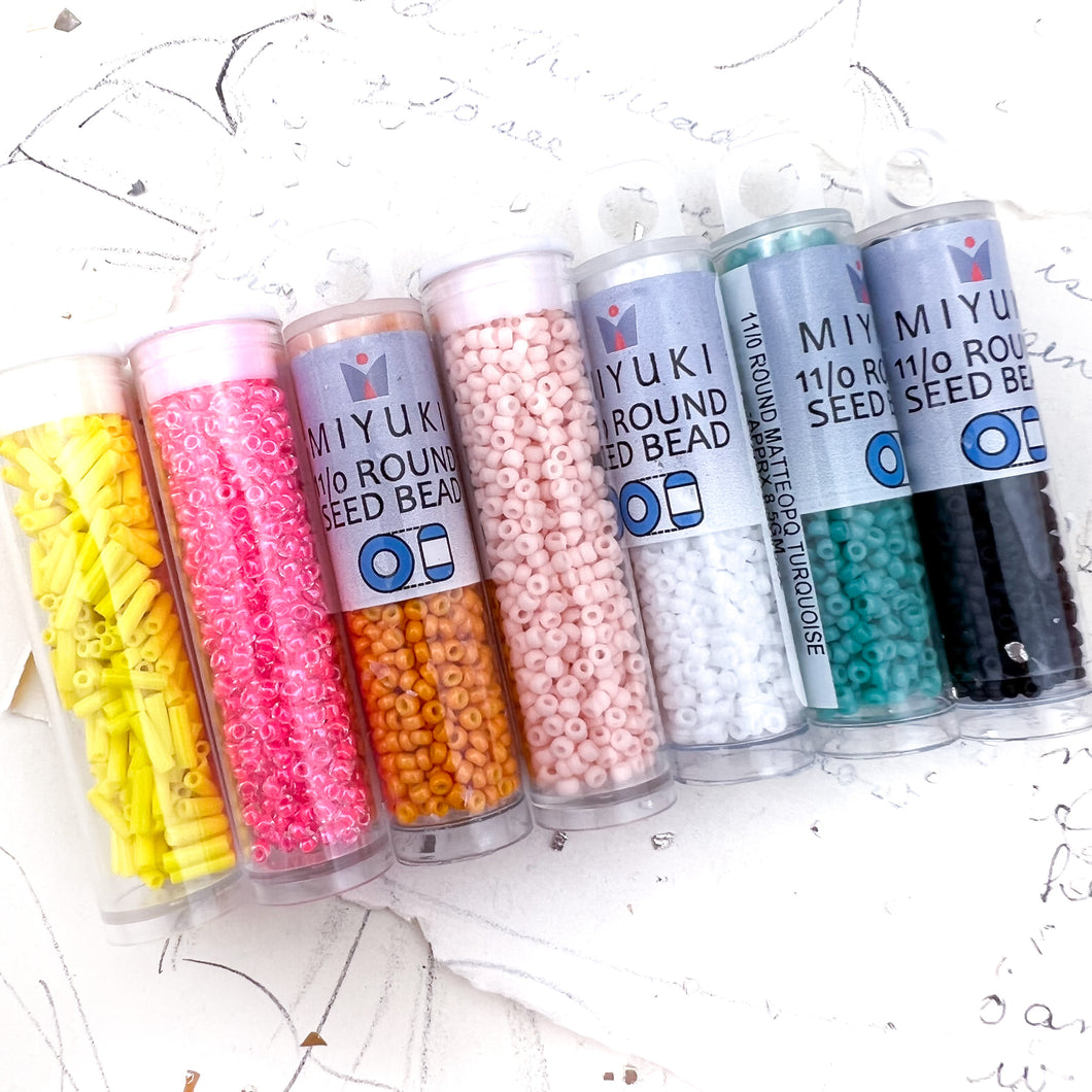 Evil Eye Seed Bead Bundle - 7 Colors