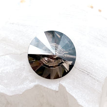 Load image into Gallery viewer, 16mm Satin Premium Crystal Button
