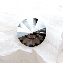 Load image into Gallery viewer, 16mm Satin Premium Crystal Button
