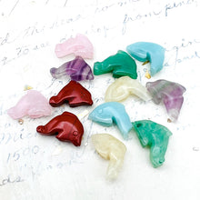 Load image into Gallery viewer, Rainbow of Dolphins Mix Bead Set - 12 Pieces
