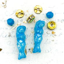 Load image into Gallery viewer, Mystic Mermaid Blue Earring Kit
