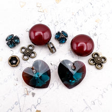 Load image into Gallery viewer, Cranberry Crush Premium Crystal Earring Kit
