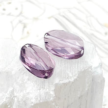 Load image into Gallery viewer, 14x10mm Light Amethyst Premium Austrian Crystal Oval Pair
