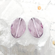 Load image into Gallery viewer, 14x10mm Light Amethyst Premium Austrian Crystal Oval Pair
