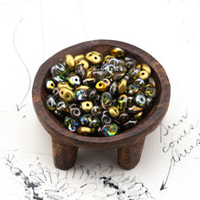 Load image into Gallery viewer, Gold Rush Superduo 2-Hole Bead Mix

