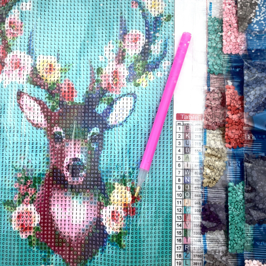 Stag Diamond Painting Canvas Kit