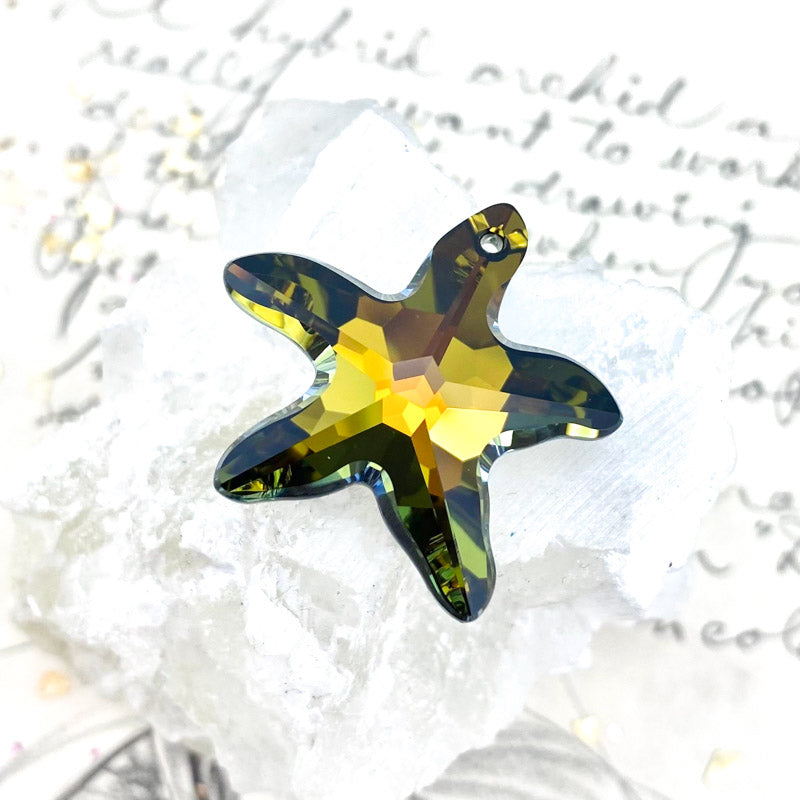 Tabac Starfish Premium Crystal Pendant