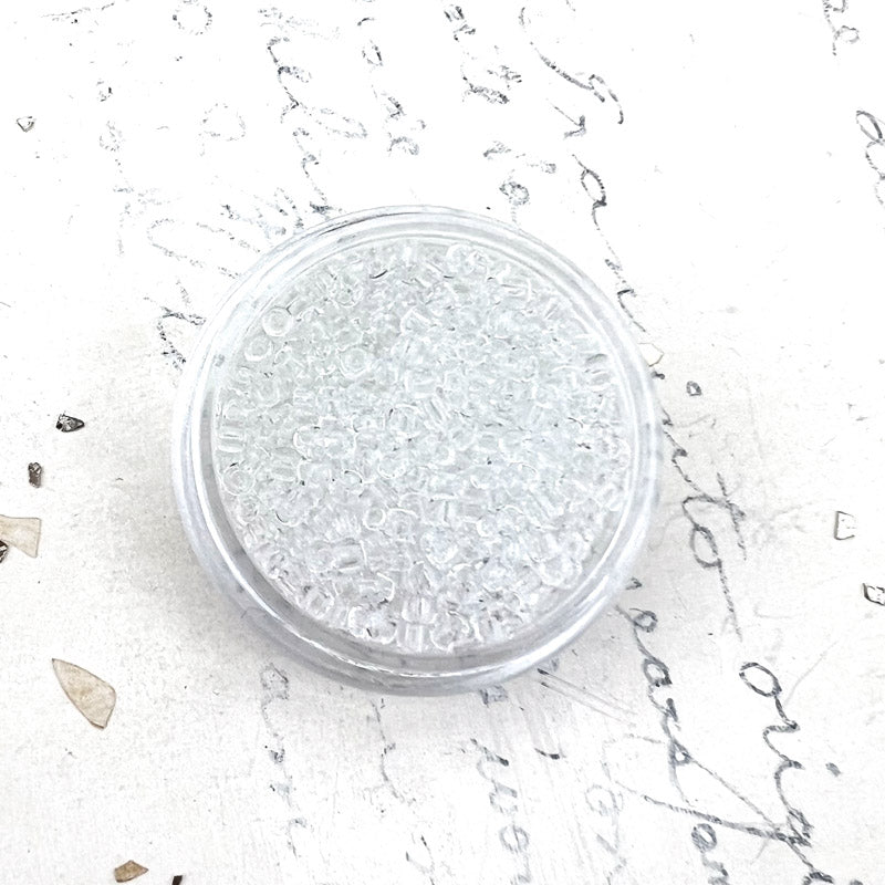 11/0 Crystal Transparent Round Seed Beads
